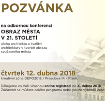Obraz města v 21. století bude tématem setkání odborníků s veřejností