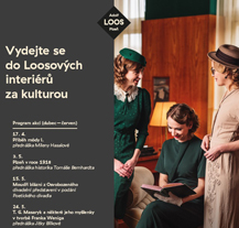 Loosovy interiéry nabízejí prvorepublikovou kulturu