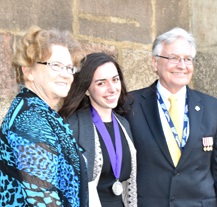 Stipendium generála Pattona obdržela Barbora Lavičková