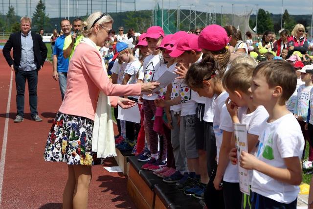 Sportovní hry MŠ v Plzni (fotografie: Z. Vaiz)