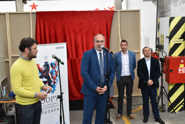 Vernisáž výstavy 100PY (foto: A. Jarošová)