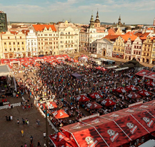 Gambrinus den promění centrum ve velkou pivní zahrádku. Co dalšího vás čeká o víkendu?