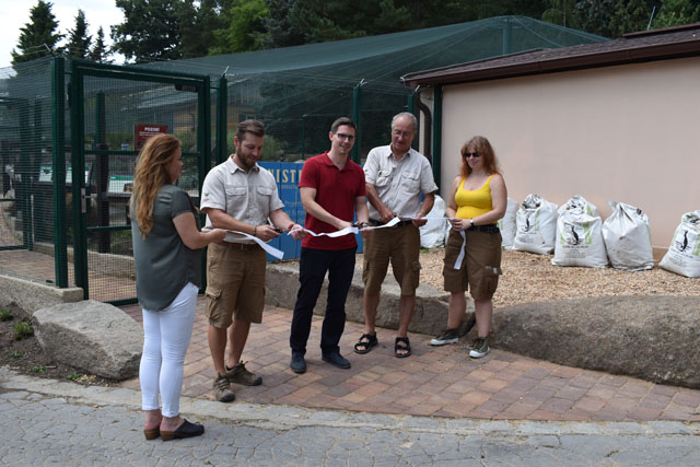Nová voliéra pro tučňáky v zoo Plzeň (foto: A. Jarošová)