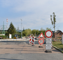 Oprava točky v Toužimské ulici vrcholí, dopravní uzavírka stále platí