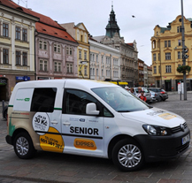 Město Plzeň posiluje službu Senior Expres o šestý vůz