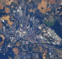 Plzeň má fotografii z paluby Mezinárodní vesmírné stanice ISS