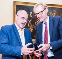 Primátor přijal dánského velvyslance