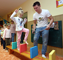 Předškoláci testovali své pohybové dovednosti