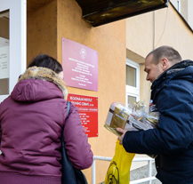 Primátor Martin Baxa a náměstek Michal Vozobule zavítali do sociálních zařízení