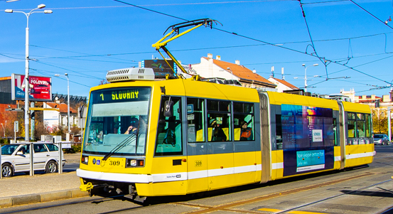 Porucha vodovodního řadu omezí tramvaje