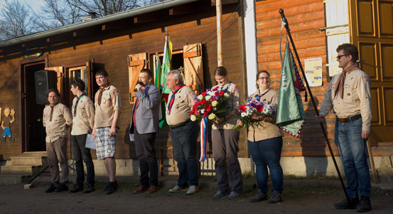 Skauti na Doubravce oslavili sto let svého fungování