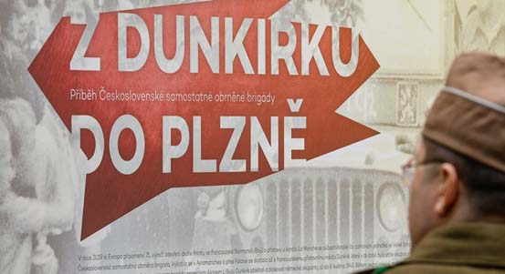 Výstava připomíná Československou obrněnou brigádu