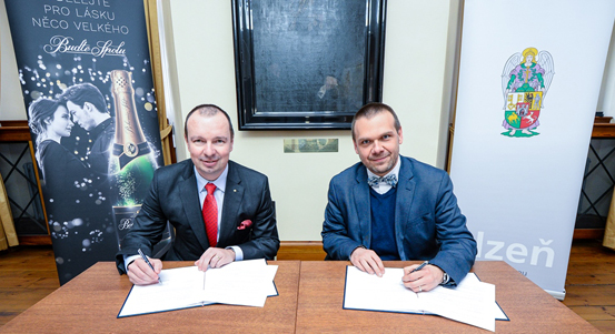 Město Plzeň a Bohemia Sekt se budou vzájemně propagovat