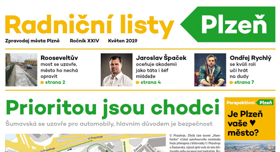 Přečtěte si květnové Radniční listy
