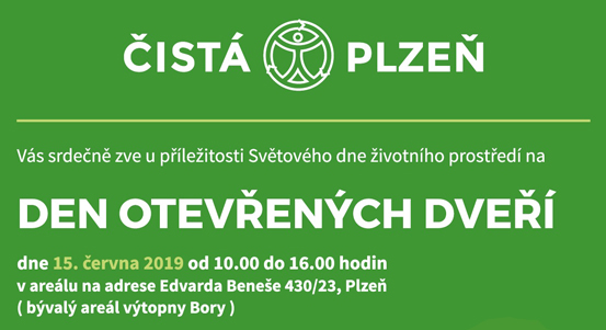 Čistá Plzeň otevře svůj areál zájemcům