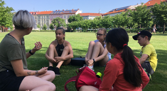 Jak žáci vnímají prostor okolo svých škol na Slovanech, bylo cílem průzkumu