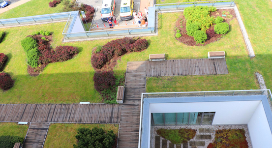 Střecha Onkologického pavilonu Fakultní nemocnice Plzeň získala Cenu veřejnosti