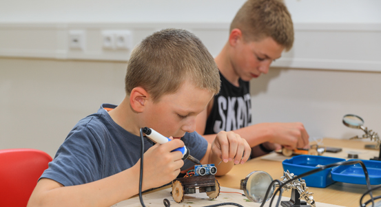 Centrum robotiky nabízí zájmové kroužky na nový školní rok