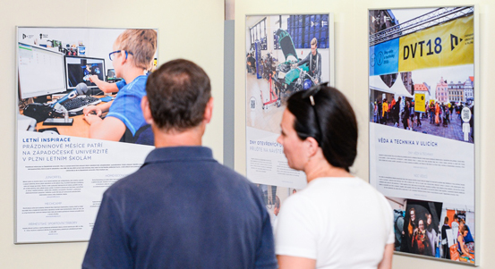 Západočeská univerzita se představuje v mázhauzu radnice