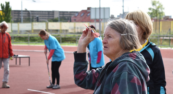 Sportovní hry seniorů vyplnily netradiční disciplíny