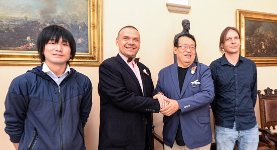 Primátor jednal s japonským starostou o spolupráci loutkářů