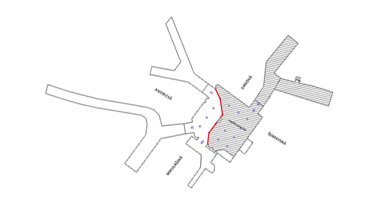 Podchod Americká–Sirková bude nově z části průchozí