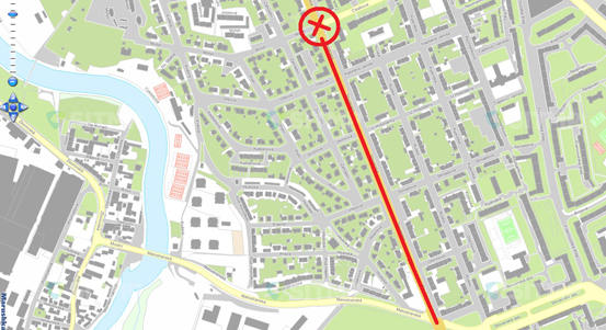Práce na Slovanské třídě uzavřou křižovatku Slovanská – Částkova – Motýlí