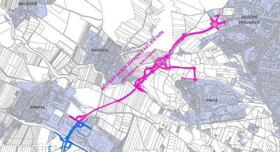 Stavba Městského západního okruhu pokročila, hledá se zhotovitel