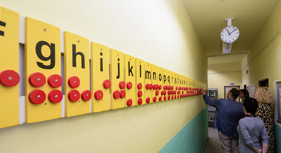 Primátor navštívil školu pro zrakově postižené