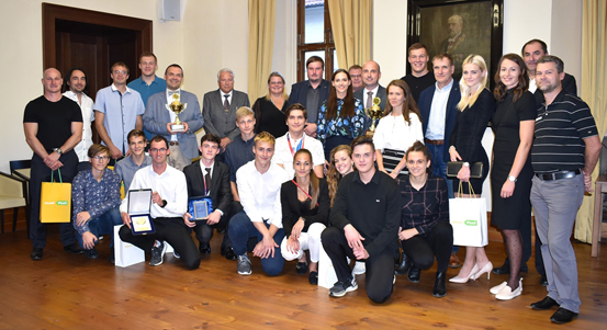 Plzeňští atleti prezentovali své skvělé úspěchy na radnici