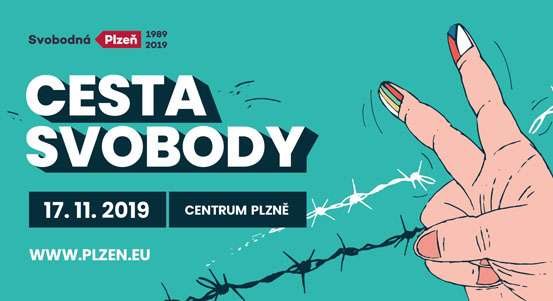 Plzeň si události listopadu 1989 připomene projektem Cesta svobody