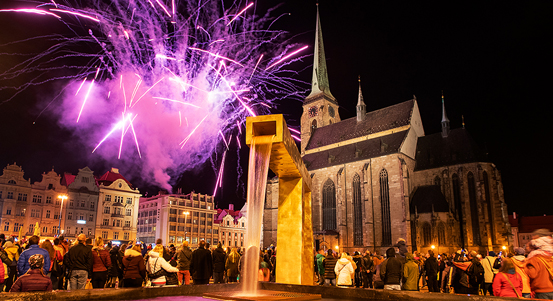 Vznik Československa oslavilo v Plzni na 60 tisíc lidí