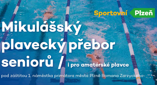 Město zve na Mikulášský plavecký přebor seniorů