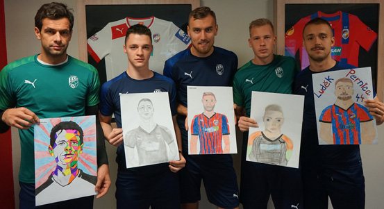 Projekt Viktorka do škol pozval žáky základních škol na nedělní zápas