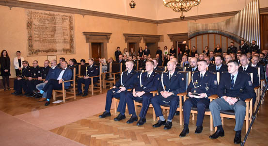 Město ocenilo hrdiny za mimořádné činy vykonané při záchraně lidského života a majetku
