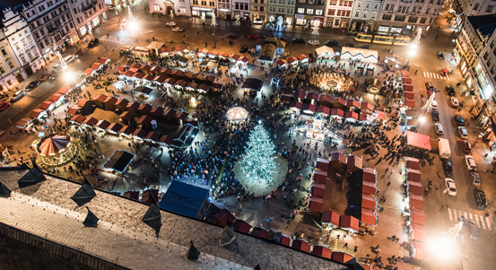 Město Plzeň přeje krásné Vánoce a šťastný rok 2020