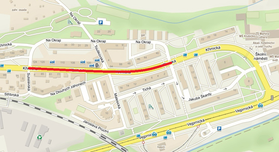 Obnova vodovodu a kanalizace uzavře Křimickou ulici