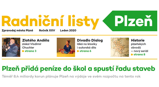 Přečtěte si lednové Radniční listy