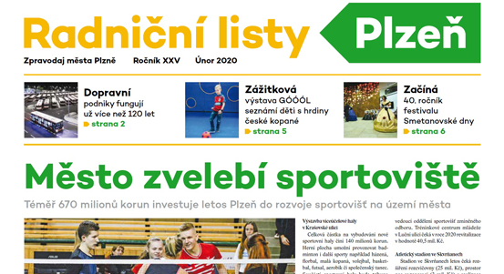 Přečtěte si únorové Radniční listy