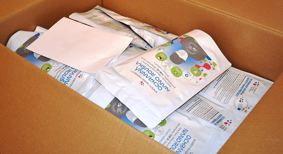 Společnost AVE věnovala městu Plzni tisíc nanoroušek