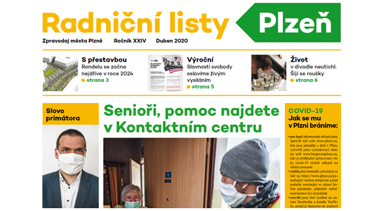 Přečtěte si dubnové Radniční listy