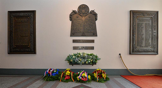 Náměstkyně primátora Eliška Bartáková vzdala hold belgickým vojákům