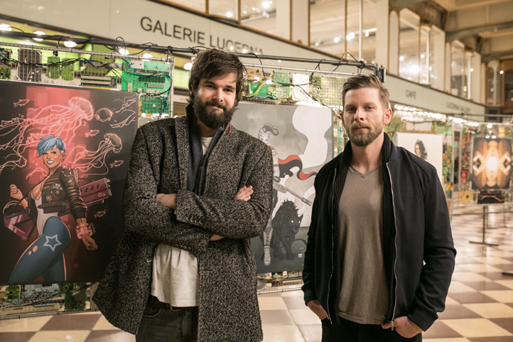 Jonáš Ledecký a Michal Suchánek (foto: archiv festivalu Future Gate)