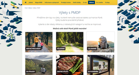 Nechte se inspirovat a vyrazte s MHD na výlety