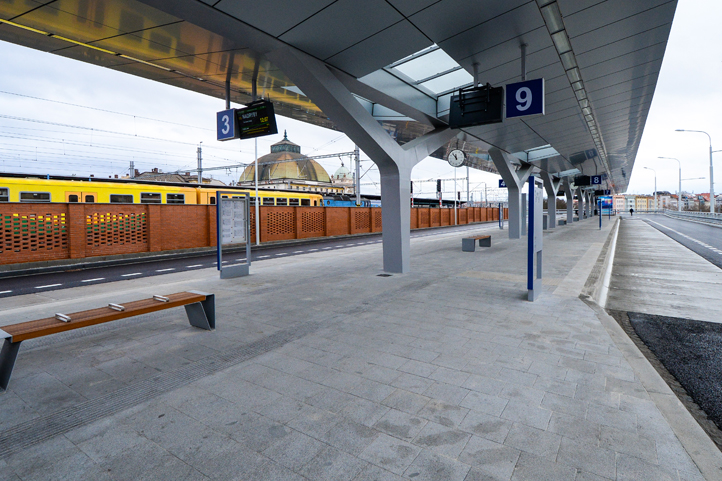 Terminál Šumavská v Plzni (foto: M. Pecuch)