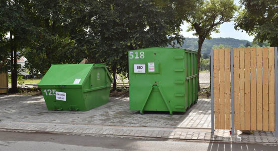 Radčice otevírají moderní sběrné místo