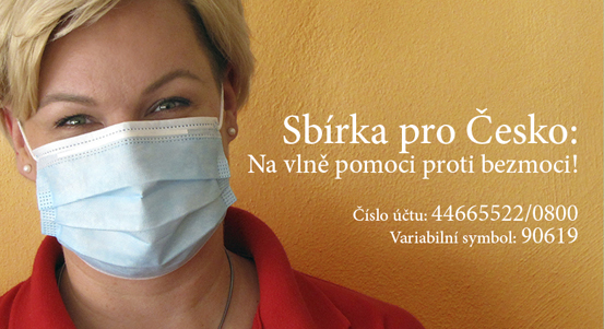 Sbírka Na vlně pomoci proti bezmoci pomůže lidem s nájemným