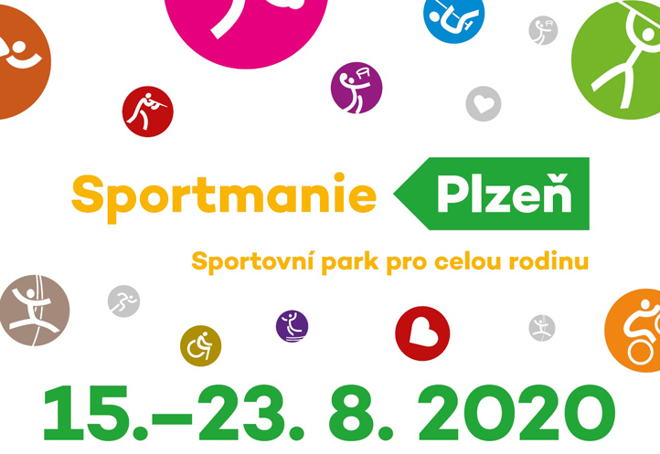 plakát Sportmanie Plzeň 2020