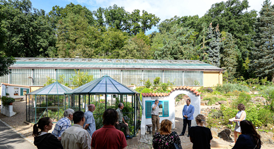 Primátor Martin Baxa otevřel novou botanickou expozici