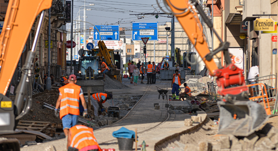 Do Solní ulice se od středy 16. září vrátí tramvaje